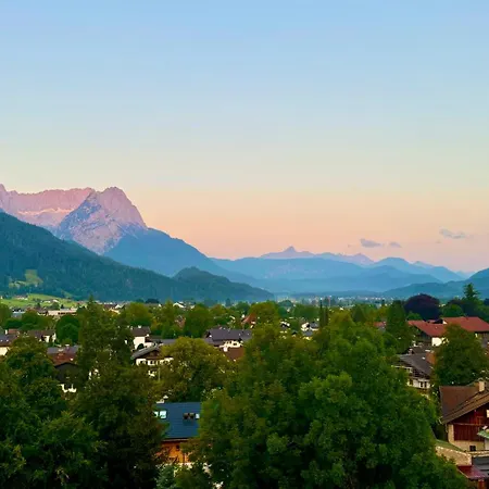 Dachterrasse Panorama-glueck I * Garmisch-Partenkirchen