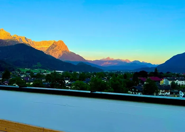Dachterrasse Panorama-glueck I Apartman Garmisch-Partenkirchen