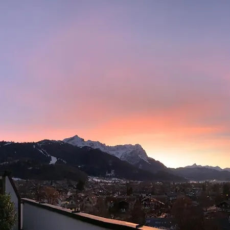 Dachterrasse Panorama-glueck I * Garmisch-Partenkirchen