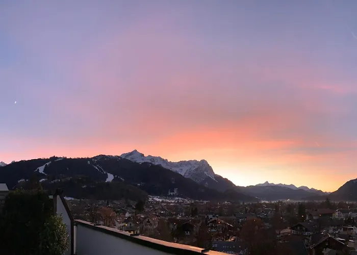 Dachterrasse Panorama-glueck I * Garmisch-Partenkirchen
