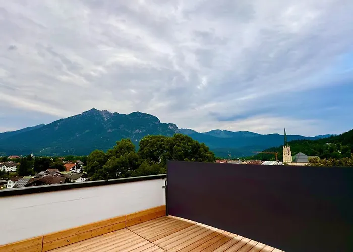 Dachterrasse Panorama-glueck I Apartament